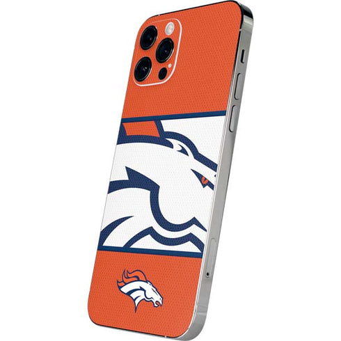 NFL Denver Broncos Zone Block iPhone 12 Pro Skin